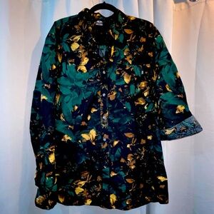 Oakley Classy Floral Button-Up Shirt for Men